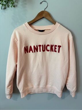 Nantucket Pink Crewneck Sweater
